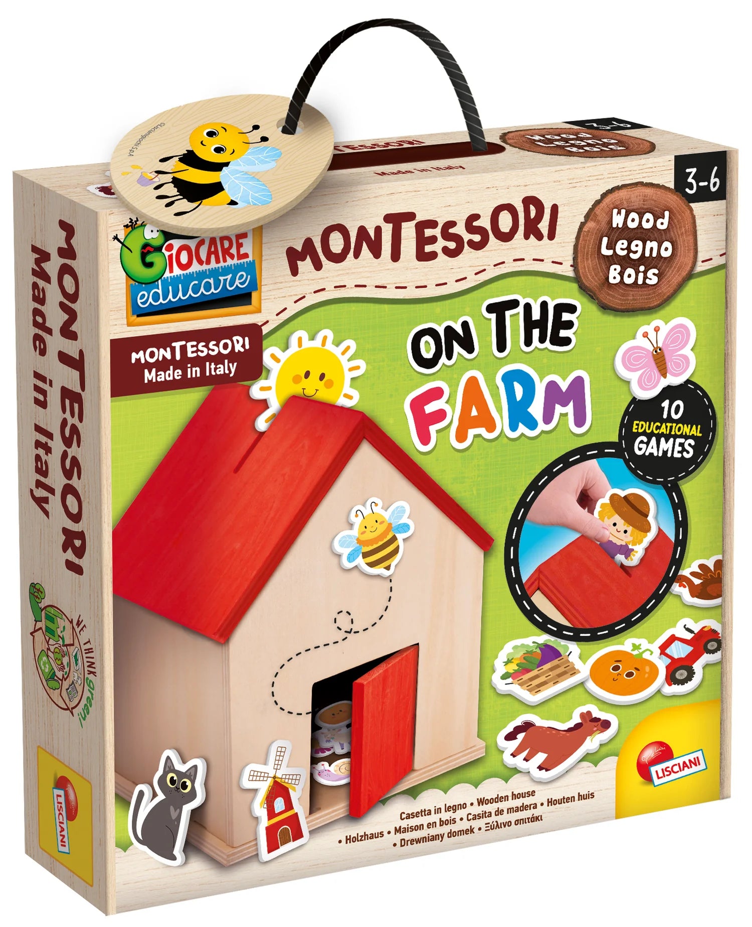 Montessori Baby Wood On The Farm