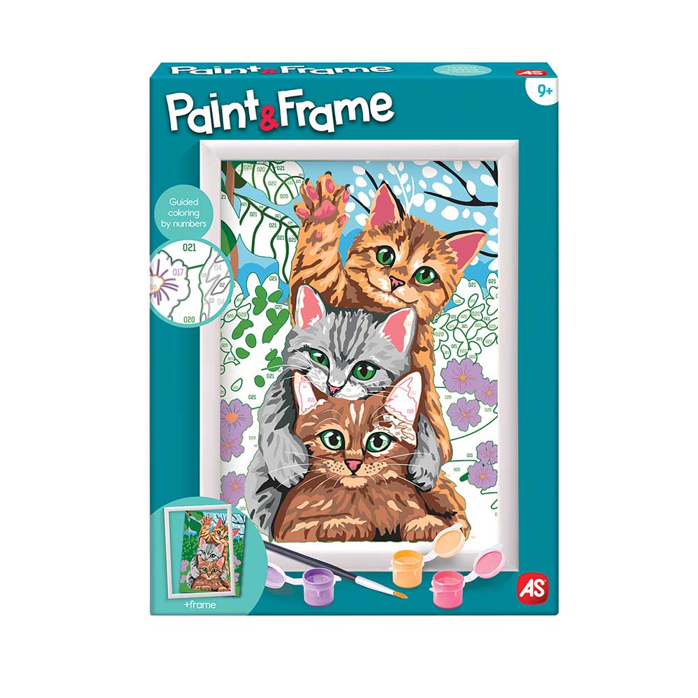 Paint & Frame – Cats