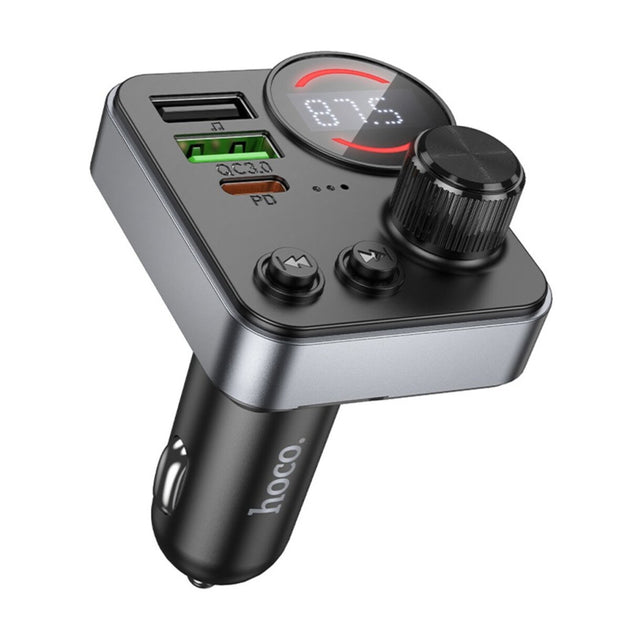 Hoco E86 Wireless FM Transmitter (48W Total Output)